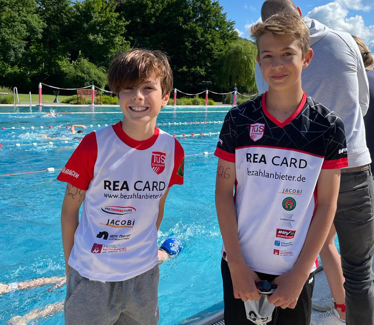 Jugend des REA Card Triathlon Teams starten beim 10. Charity Triathlon in Büdingen...